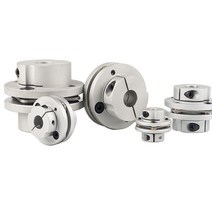 5mm/6mm/6.35mm/7mm/8mm/9mm/10mm 계단식 단일 디스크 플랜지 커플 링 커플러 플렉시블 서보 모터 커넥터, 15 6.35mm-7mm