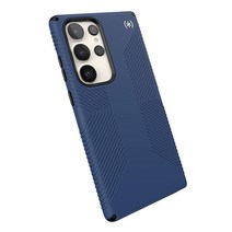 Speck 스펙 Products Presidio 2 그립 케이스 삼성 갤럭시 S23 울트라 블랙/블랙/화이트, Coastal Blue/Black/White