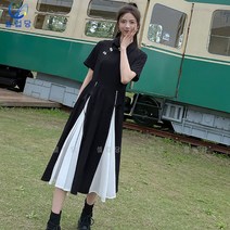 셀럽당 커플룩 세트 패션 세트 커플 원피스 원피스 남자 반팔 반바지 세트