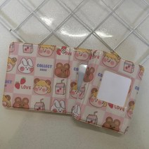 즉석 플로라이드 인화 폴라로이드 카메라 편지 인쇄 된 사진 앨범 3 인치 Photocard 바인더 Instax 미니 스크랩북 수집 도서 Kpop 카드, 14 B-grid square