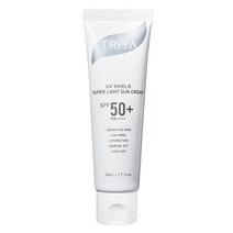 트리야 톤업 선크림 SPF50+PA++++ 무기자차 순한 성분 베스트 아이템, 50ml