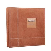 웨딩앨범 포토앨범 DIY 자기 접착 사진 창 325X335cm Pu 커버 기념일 적합, Brick red