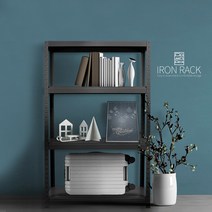 아이언랙 무볼트 조립식 철제선반 앵글 화이트 2단, 1200x500, 600