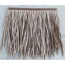 볏짚단 인조 휴양지 밀짚 초가지붕 인테리어 10개세트, 어두운 회색 10개