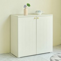 제노 뷔페장 낮은 주방 수납장 800, 크림화이트 (DD10092)