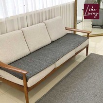 자가드 헤링본 사계절 쇼파패드 주방 발매트 60x240cm