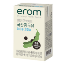 이롬 황성주박사의 국산콩 두유 검은콩, 140ml, 24개