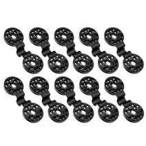 어닝천갈이 어닝천 어닝부속 썬가드 양산 클립 태양 그늘 그물 라운드 헝겊 외부 안티 조류 대 한 농업 정, 01 black