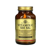 솔가 비타민C 500mg 100캡슐 아스코르빈산 이뮨