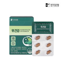 한미양행 위건강 위장약 소화불량 속쓰림약 위에좋은영양제 600mg30정, 30정, 1박스