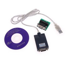 Usb to rs485 rs422 com 포트 직렬 pda 9 핀 db9 케이블 어댑터 지원 windows7 b0ka, 한개옵션0
