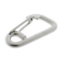 스테인레스 스틸 잠금 스냅 후크 Carabiner 스프링 클립 보트 트레일러, 8cm