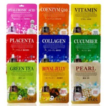 이켈 마스크팩 25ml 10매입, 없음, 진주