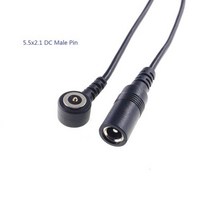 원 85MM 포고 핀 커넥터 5 개 마그네 프링 장착 전원 충전 방수 IP67 패 3A 력 힘 패널 마운트 이, [08] DCMalePin cable