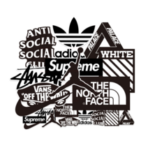 JUST DO IT 저스트두잇 대형 콤보 스티커세트 스쿠터 오토바이 데칼 캠핑스티커, 스트릿콤보20종