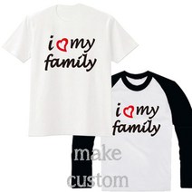 우정티 가족시밀러룩 돌가족사진의상 우리가족티 가족티 패밀리룩 단체티 긴팔티 칠순 팔순 백일 돌 가족티주문제작 [GOP]