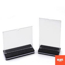 단체석 파티션이름 플라스틱명패 테이블메뉴판 A6세로 테이블이름표 마트가격표 가격표, 세로형, 기본