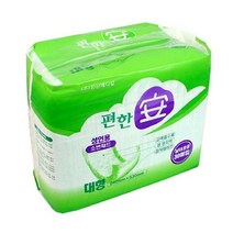 편한안 성인용 일자 기저귀 대형 성인기저귀, 1box, 240매