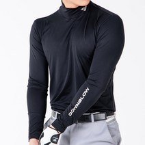남성 골프 웨어 남자 반 폴라 티 셔츠 말끔 가을 겨울 운동 복 기능성 의류 실외 스크린 실내 연습 장