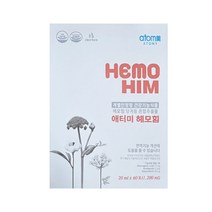 애터미 헤모힘 20ml X 60포 (HIM), 상세페이지 참조, 1개