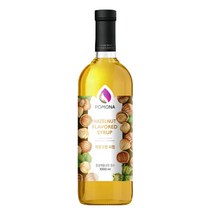 포모나 헤이즐넛향 시럽 1000ml 6개(1박스), 단품