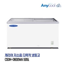 캐리어 업소용 다목적 유리도어 냉동고 CSDH-D600WA, 기타지방지역