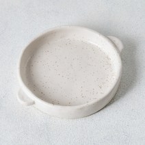 도자기공방 노원 핸드메이드 오트밀 손잡이 접시