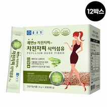 종근당 차전자피 식이섬유 30개입, 180g, 12개