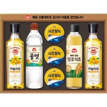 사조 카놀라유 식초 참치외 안심특선 SJ2호 교회 회사 단체 학교 친구 병문안 답례 감사 명절 선물세트, 34개