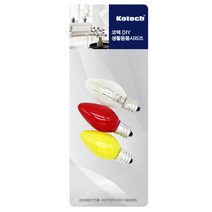 코텍 고추 전구 3P 식물 등 소켓 K-5181