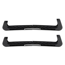 스케이트화 날집 피겨 커버 아이스하키 소프트 플라스틱 스 하키 피규어 스케이트 블레이드 가드 커버 보호, 04 Black