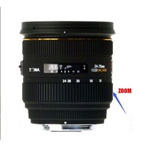 시그마 24-70mm F2.8 IF EX DG HSM 렌즈 용 그립 줌 및 초점 고무 링, [01] A  Set