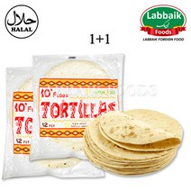 Fresh2Go Tortilla Bread (Roti) 10 Inch (12pcs) (1+1) 1536g 또띠아 10인치, 2pcs