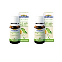 쁘띠 그레인 bigarade 10ml Biofloral Huile essentielle, 2팩