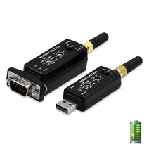 [칩센]PLC프로그램 무선통신솔루션 RCPORT-PLC110SET(+Battery), SET + XGB 통신케이블