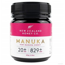 New Zealand Honey Co. 뉴질랜드 허니 마누카 허니 UMF 20+ (8.8oz)250g, 1팩, 250그램