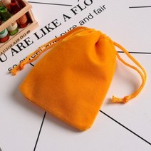 소창원단 10PCS 벨벳 Sachets Drawstring 선물 가방 여러 가지 빛깔의 패브릭 파우치 비누 포장 작은 5x7cm 7x9cm 9x12cm 13x18cm, [03] 9x12cm 10pcs, [11] 주황색
