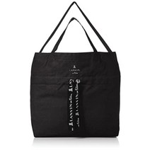 일본직배 LANVIN en Bleu 샐리 에코백 숄더백 가방 Black