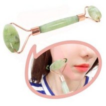 셀프경락 천연 옥롤러 (V라인 얼굴마사지 페이스롤러 리프팅롤러 옥돌롤러)