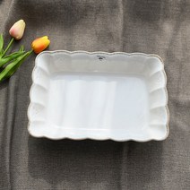 코스타노바 올리바 사각오븐접시 30cm, 아쿠아, 1개