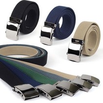 군대 군인 현장 작업용 오래쓰는 군용 버클 벨트 스포츠 나일론 공수 남성, 검정