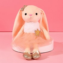 부드러운 동물 춤 토끼 인형 유아 공주 소녀 생일 선물 천 발레 인형 봉제 아기 잠자는 인형 장난감, color-CC047
