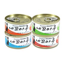 네꼬마루 고양이캔 4종 24개 1BOX, 1개