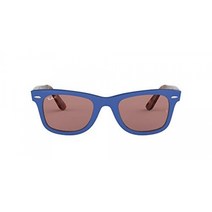 Ray-Ban RB2140F 오리지널 Wayfarer Asian Fit 선글라스 블루 / 포라 라이즈 드 바이올렛 54 mm