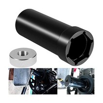 Mainshaft 스프로킷 렌치 할리 데이비슨 1936 2006 빅 트윈 엔진 및 캠 1 7/8 인치 메인 샤프트 풀리 소켓 도구 1/2 드라이브