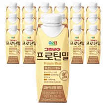 그린비아 프로틴밀 아몬드와 호두, 250ml, 18개