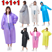 댕Ol몰 [ 1+1+1 ] 패션 레인코트 우비 판초우비 비옷 낚시 퀵서비스 배달 다용도 EVA+PU코팅