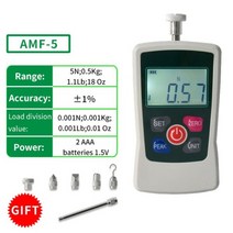 푸쉬풀 게이지 장력 측정기 인장 시험기 디지털 포스 푸시 풀 동력계, AMF-5 2