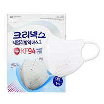 크리넥스 데일리 방역 마스크 KF94 대형 1입, 1개