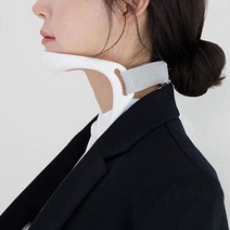 목스트레칭 자세교정기 받침편안한 견인기, 화이트